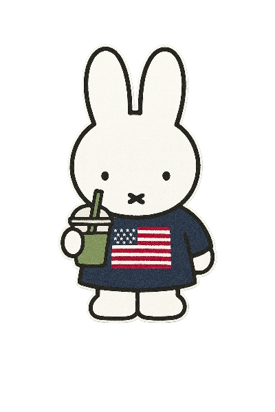 Miffy with drink